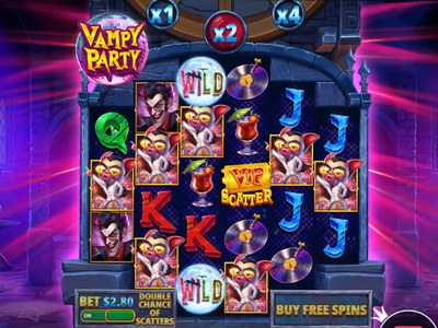 Vampy Party — Вечеринка вампиров в готическом замке — кровавые коктейли и стандартный RTP 96%